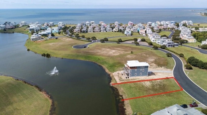 Lake front building site w/southern exposure has panoramic water - Beach Lot for sale in Cape Charles, Virginia on Beachhouse.com