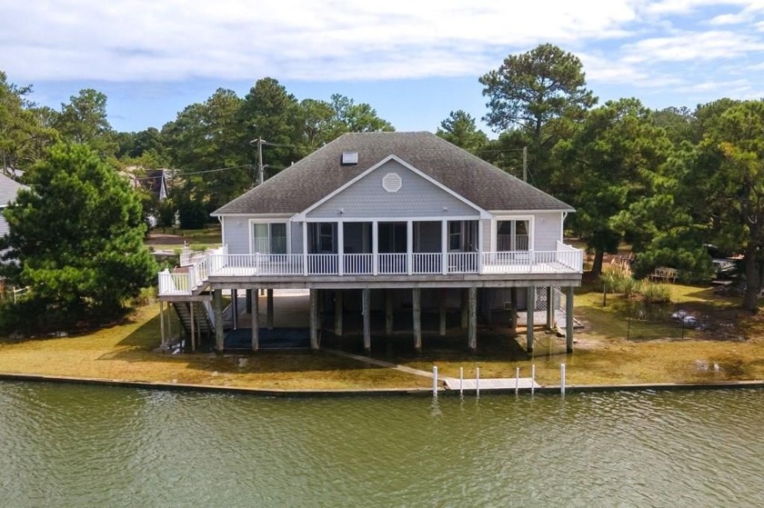 Experience waterfront living in this stunning contemporary - Beach Home for sale in Chincoteague Island, Virginia on Beachhouse.com