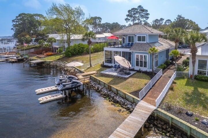 Absolutely gorgeous one of a kind dream home on the bay with a - Beach Home for sale in Miramar Beach, Florida on Beachhouse.com