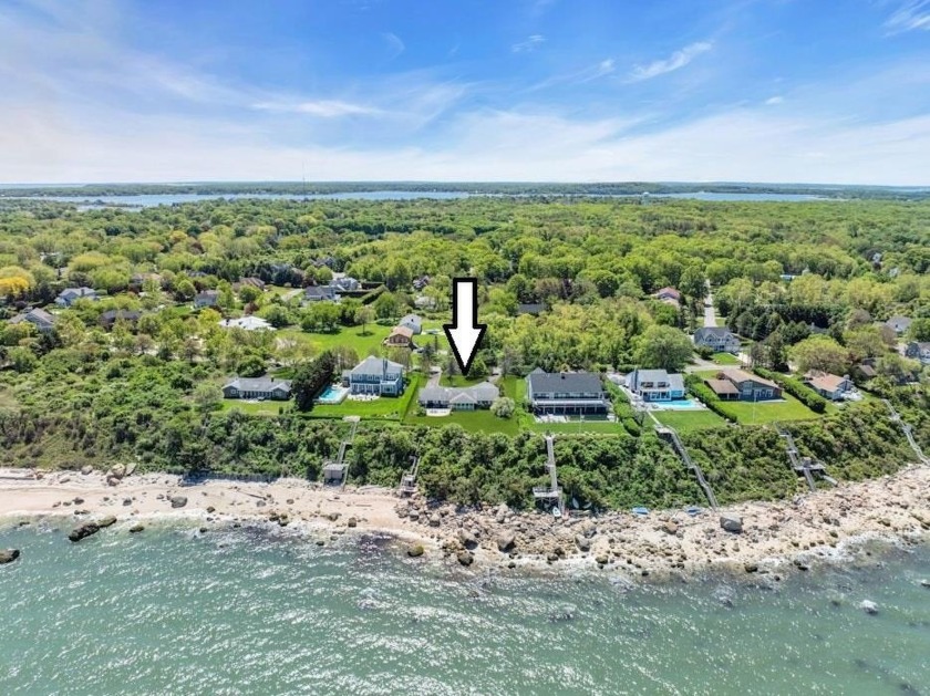 Beachfront! Welcome to 2100 Sound Drive - part of the Eastern - Beach Home for sale in Greenport, New York on Beachhouse.com