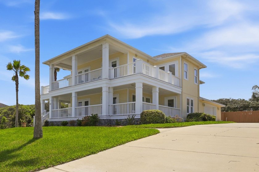 Inspired by classic Bahamian coastal architecture, this custom - Beach Home for sale in Ponte Vedra Beach, Florida on Beachhouse.com