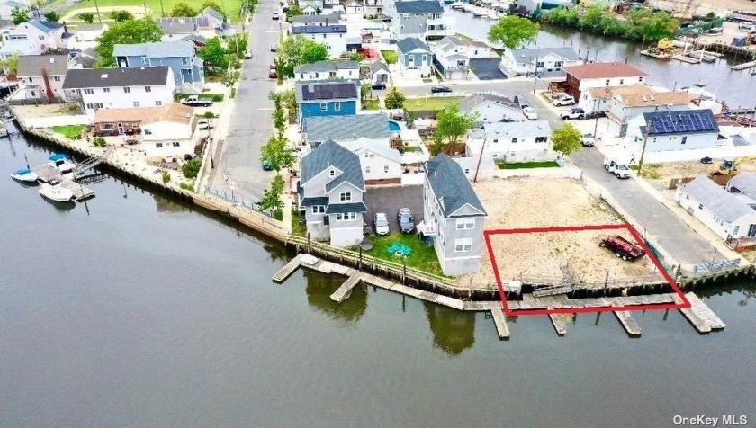 Approx 65' of scenic waterfront! Access from James st side with - Beach Lot for sale in East Rockaway, New York on Beachhouse.com