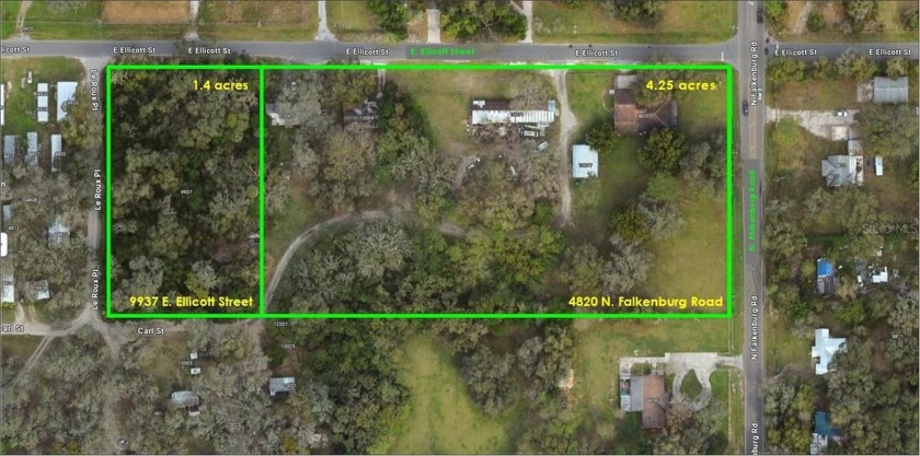 VALUE IS IN THE LAND!
Outstanding (2 parcel) 5.65 acre site - Beach Acreage for sale in Tampa, Florida on Beachhouse.com