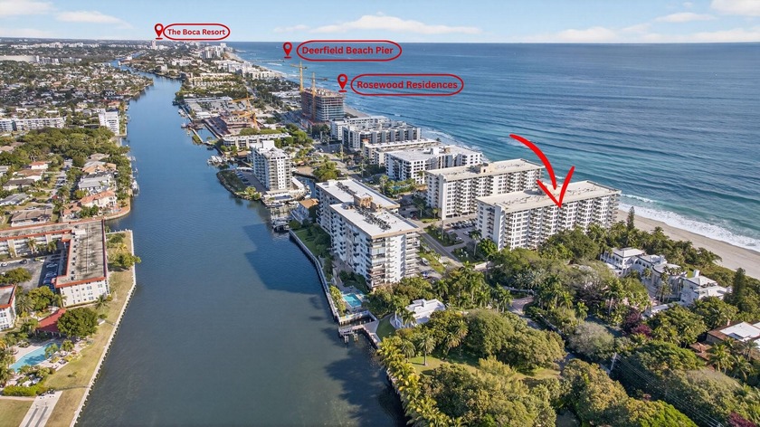 Nestled along the prestigious ''Millionaire Mile'', this 9th - Beach Condo for sale in Hillsboro Beach, Florida on Beachhouse.com