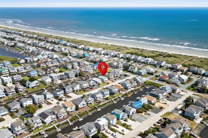 CANAL FRONT Home, with a Private Dock AND Boatlift and a 3 - Beach Home for sale in Sunset Beach, North Carolina on Beachhouse.com