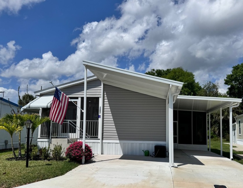2023 Champion/ScotBilt Home that has two areas to enjoy the - Beach Home for sale in Cocoa, Florida on Beachhouse.com