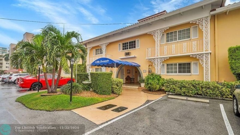 Intracoastal View 2 Bedroom Corner Apt. Located in a 2 Story - Beach Condo for sale in Fort Lauderdale, Florida on Beachhouse.com