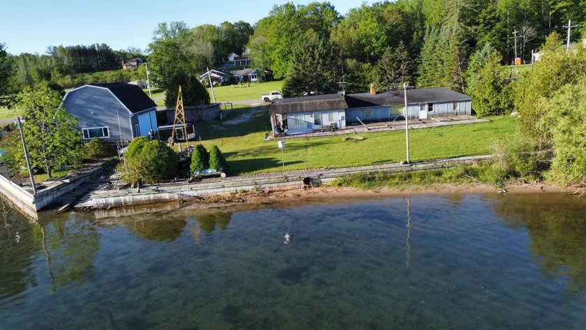 Portage Lake with opportunities!  205 feet of Portage Lake - Beach Home for sale in Onekama, Michigan on Beachhouse.com