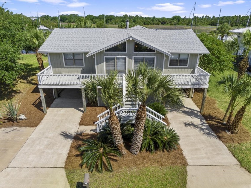 Charming 2/2 home on DEEP WATER CANAL is located in the - Beach Home for sale in Crawfordville, Florida on Beachhouse.com