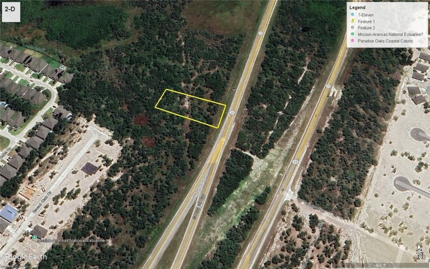 COMMERCIAL LOT on HWY 35 BYPASS FRONTAGE! 1+/- acre tract - Beach Lot for sale in Rockport, Texas on Beachhouse.com