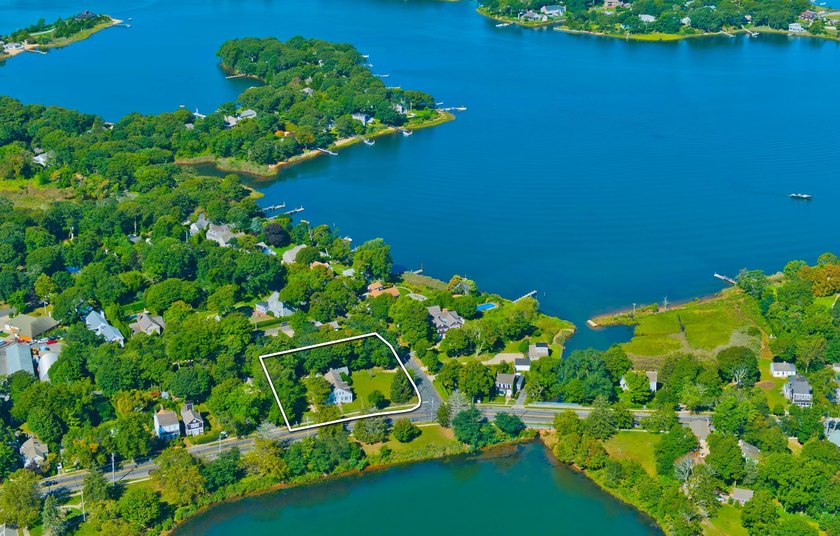 Set on an oversized 0.62-acre parcel, formed from the merger of - Beach Home for sale in Sag Harbor, New York on Beachhouse.com