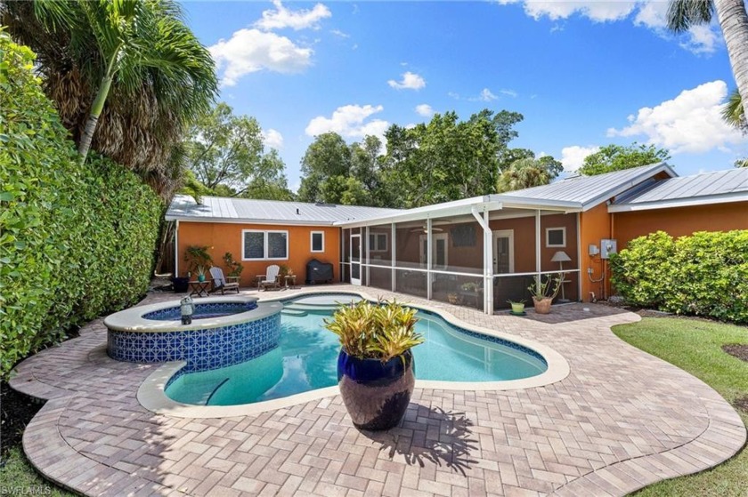 GORGEOUS private and fenced backyard that is lushly landscaped - Beach Home for sale in Naples, Florida on Beachhouse.com