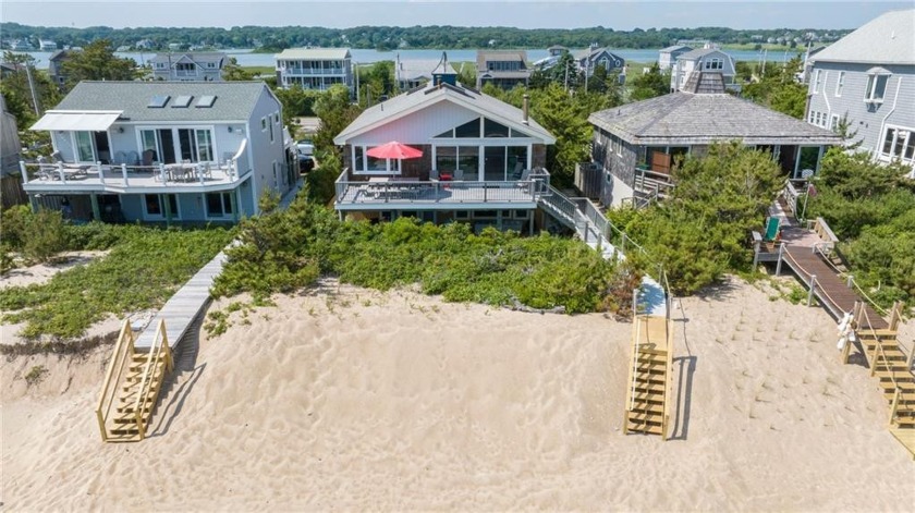 Atlantic Ocean Beachfront! This fantastic home is on 1/3 of an - Beach Home for sale in Westerly, Rhode Island on Beachhouse.com