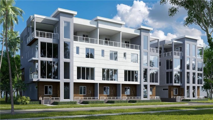 One or more photo(s) has been virtually staged. Pre-Construction - Beach Townhome/Townhouse for sale in St. Petersburg, Florida on Beachhouse.com