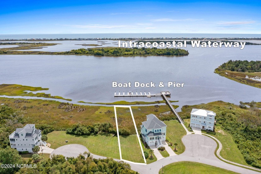 Discover the unparalleled beauty of this premium Intracoastal - Beach Lot for sale in Holly Ridge, North Carolina on Beachhouse.com