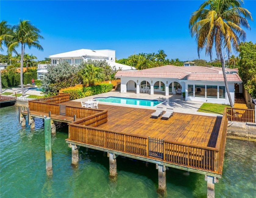 Indulge in waterfront living on Biscayne Bay, this one-story - Beach Home for sale in Miami Beach, Florida on Beachhouse.com