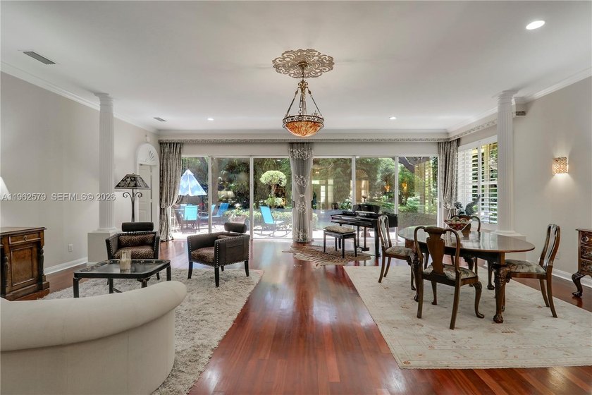 Third bedroom converted to stunning library off living room - Beach Home for sale in Palm Beach Gardens, Florida on Beachhouse.com