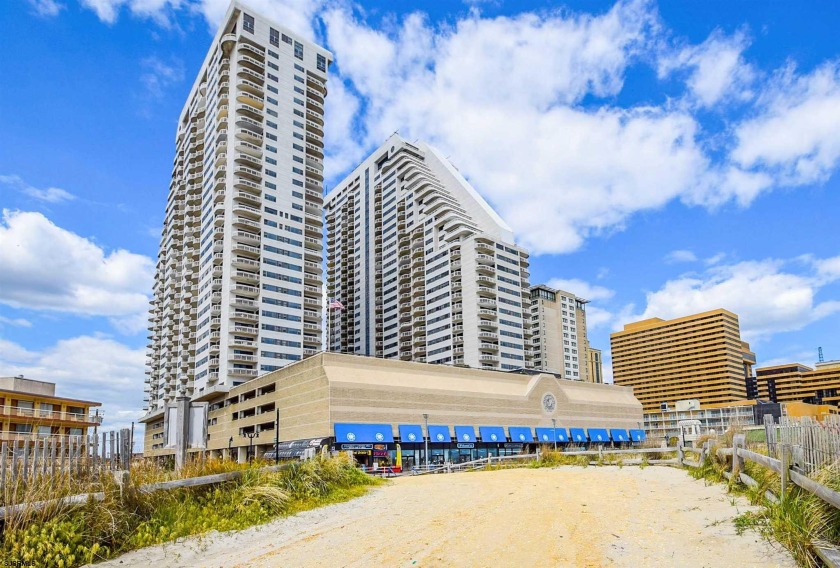 LARGE CORNER UNIT WITH 2 BALCONIES.  Southern, bay, sunset views - Beach Condo for sale in Atlantic City, New Jersey on Beachhouse.com