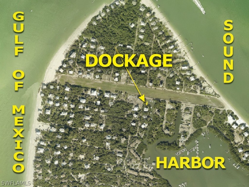 This 10'x21' boat slip lot is located just south of the airstrip - Beach Lot for sale in North Captiva Island, Florida on Beachhouse.com