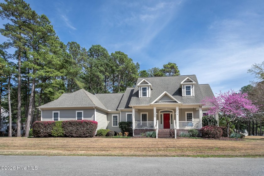 Gorgeous, golf course view, home in the desirable, gated - Beach Home for sale in Hertford, North Carolina on Beachhouse.com