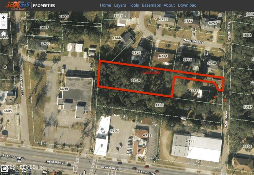 Superior 0.8 acres cleared lot with beautiful Oak trees offering - Beach Lot for sale in Jacksonville, Florida on Beachhouse.com