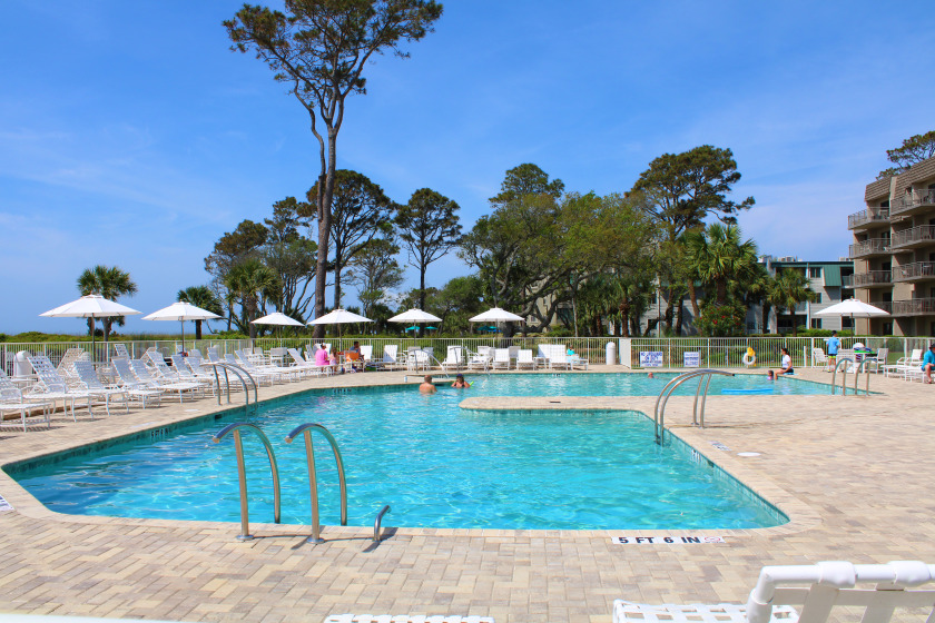 222 Ocean One - 3 bdrm Oceanside Villa with Pool & Grilling Area - Beach Vacation Rentals in Hilton Head Island, South Carolina on Beachhouse.com
