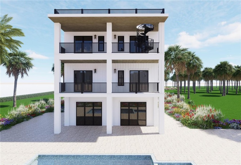 Pre-Construction. To be built. Welcome to the Gulf Breeze Model - Beach Home for sale in Indian Rocks Beach, Florida on Beachhouse.com