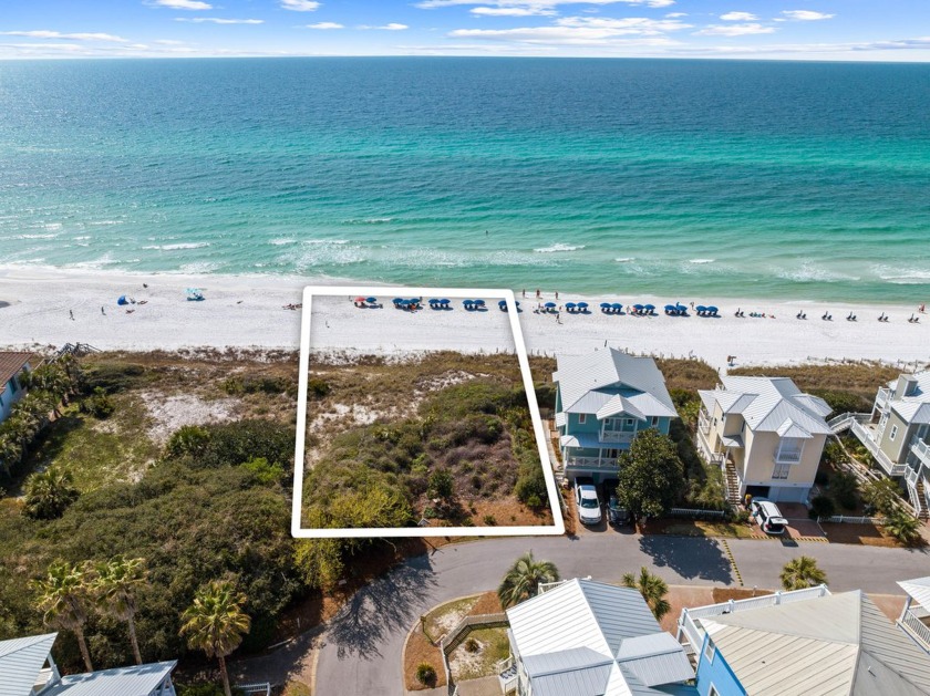 A truly unparalleled opportunity to own 93' of pristine gulf - Beach Lot for sale in Santa Rosa Beach, Florida on Beachhouse.com