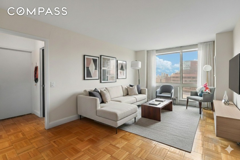 High-Floor, Sun-Filled One-Bedroom with Open City Views Perched - Beach Condo for sale in New York, New York on Beachhouse.com