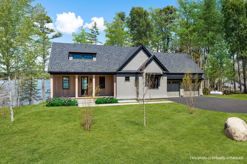 Perched high above the Damariscotta River with sweeping views of - Beach Home for sale in Damariscotta, Maine on Beachhouse.com
