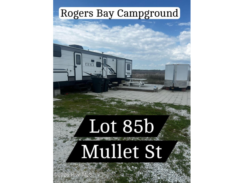 2021 Puma 32BHQS adorable camper with 2 bedrooms. One bedroom is - Beach Lot for sale in North Topsail Beach, North Carolina on Beachhouse.com