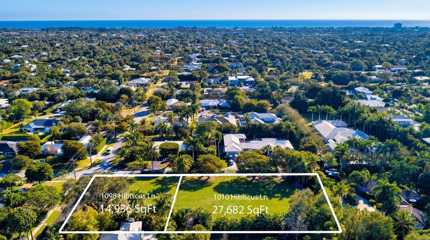 Build Your Dream Home in Lake Ida Prime Corner Lot | Nearly 3/4 - Beach Lot for sale in Delray Beach, Florida on Beachhouse.com