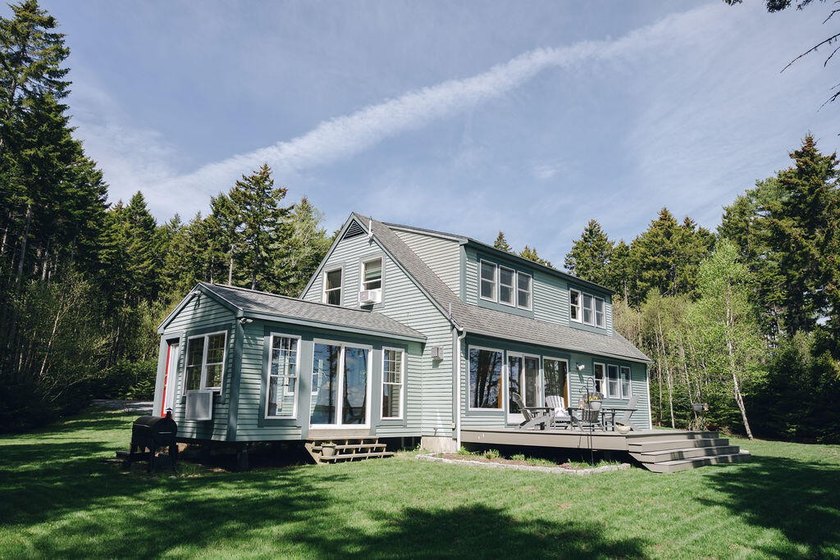 Tranquility and peaceful privacy on the shores of the bay. On - Beach Home for sale in Gouldsboro, Maine on Beachhouse.com