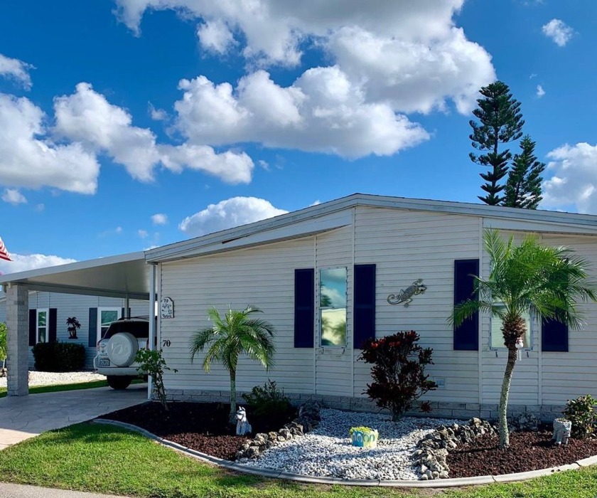 Beautifully Furnished 2 Bedroom, 2 Bath Home with Lake View - Beach Home for sale in Punta Gorda, Florida on Beachhouse.com