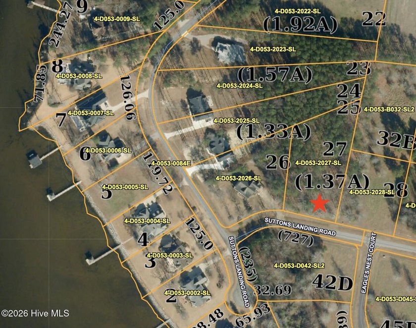 Build your dream on this tranquil 1.37+ acre lot offering water - Beach Lot for sale in Hertford, North Carolina on Beachhouse.com