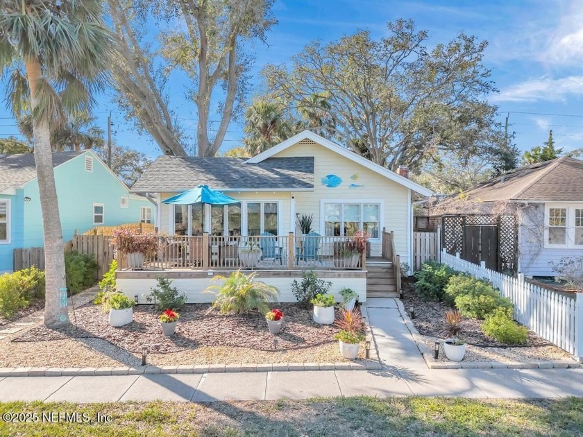 Waterfront living situated right on the picturesque Maria - Beach Home for sale in St Augustine, Florida on Beachhouse.com