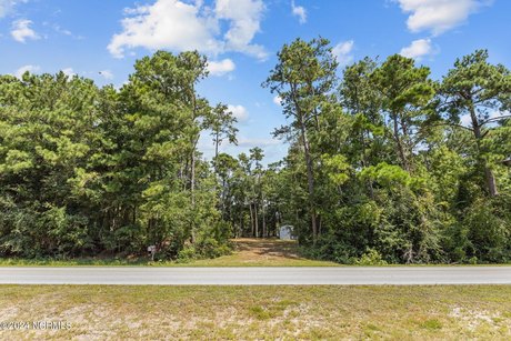 BUILD YOUR DREAM HOME! Almost half an acre partially cleared on - Beach Lot for sale in Cape Carteret, North Carolina on Beachhouse.com