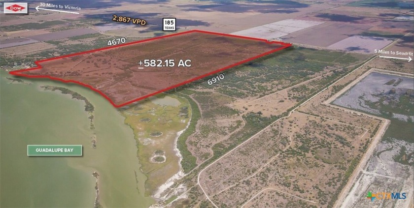 582.15 acres, in Seadrift, along Victoria Barge Canal - Beach Home for sale in Seadrift, Texas on Beachhouse.com