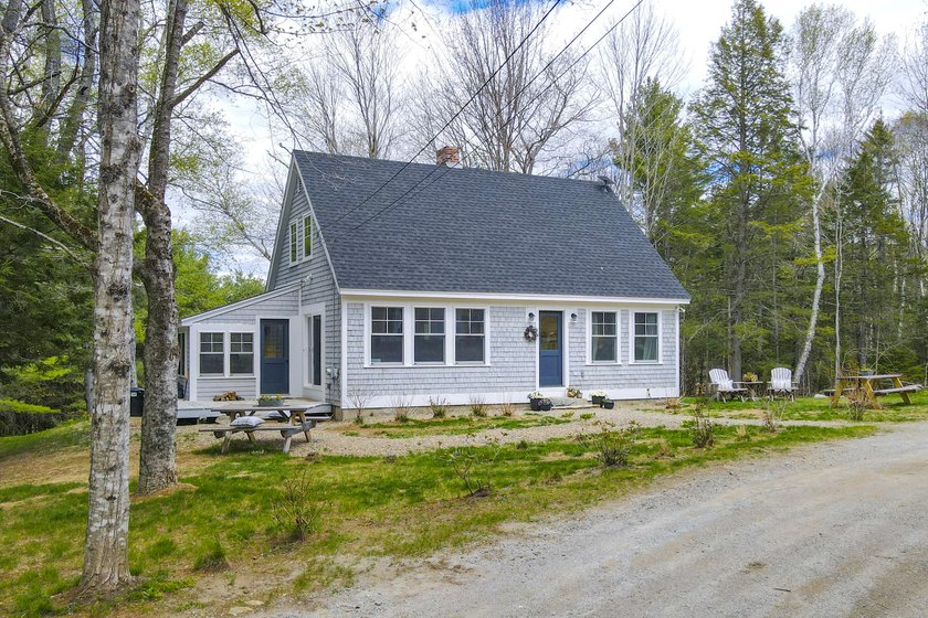 Beautifully renovated 3-bedroom, 1.5-bath Cape nestled on 1.84 - Beach Home for sale in Lincolnville, Maine on Beachhouse.com