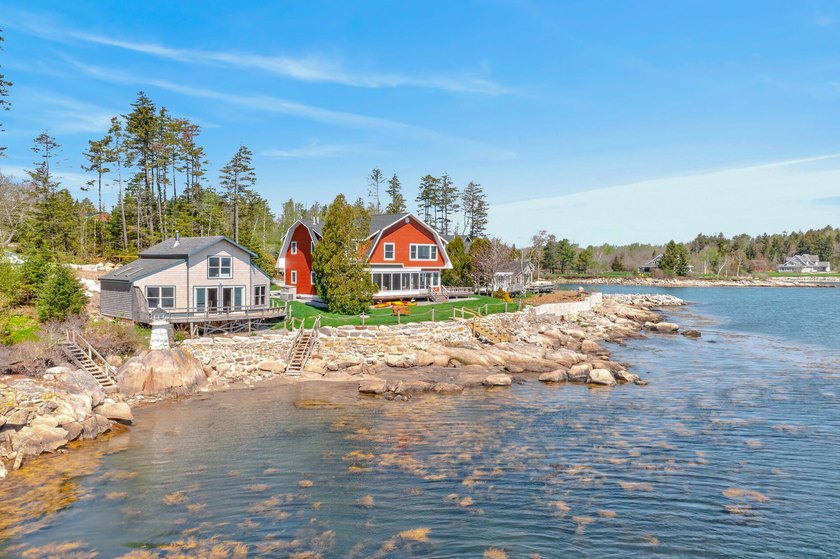Tucked into a serene cove just off Sprucehead Island, this - Beach Home for sale in South Thomaston, Maine on Beachhouse.com