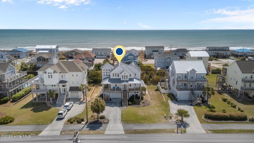 SOUND & SEA VIEWS! This one has it all. Pool, hot tub, elevator - Beach Home for sale in Emerald Isle, North Carolina on Beachhouse.com