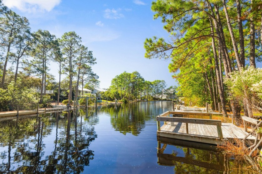 WATERFRONT RETREAT WITH PRIVATE DOCK! Step into the modern - Beach Home for sale in Santa Rosa Beach, Florida on Beachhouse.com