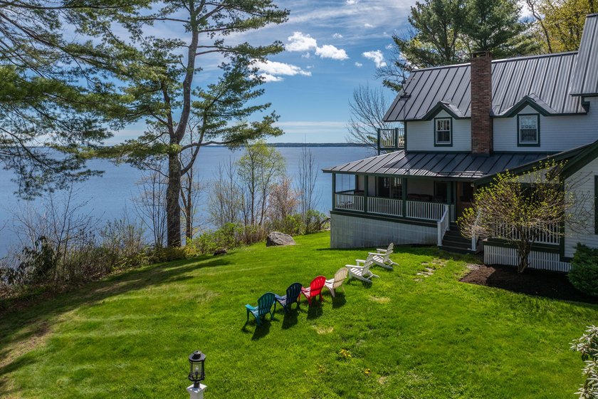 Perched above the shores of Penobscot Bay in Northport, this - Beach Home for sale in Northport, Maine on Beachhouse.com