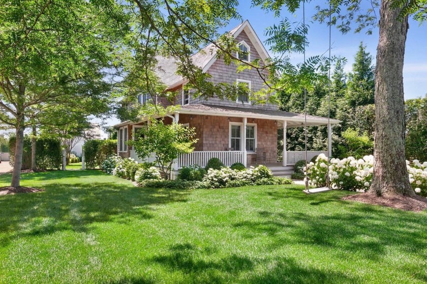 Nestled on prestigious Wainscott Main Street, this exquisite - Beach Home for sale in Wainscott, New York on Beachhouse.com