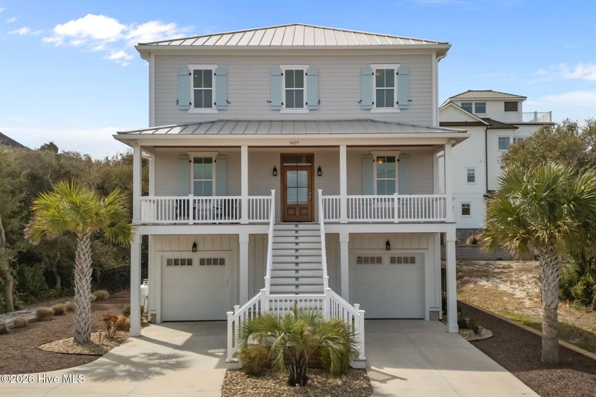 This beautifully crafted 4-bedroom, 3-bath home, nestled just - Beach Home for sale in Atlantic Beach, North Carolina on Beachhouse.com