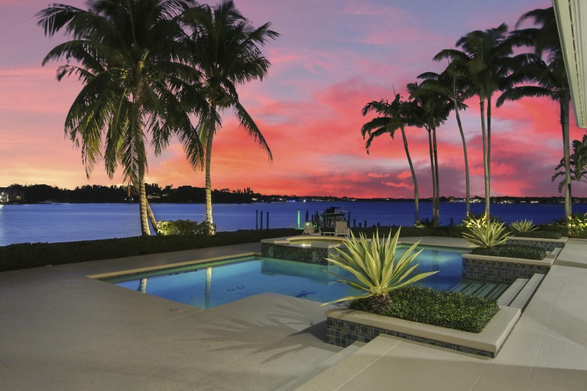 Enjoy views of one of the widest sections of the beautiful - Beach Home for sale in Tequesta, Florida on Beachhouse.com