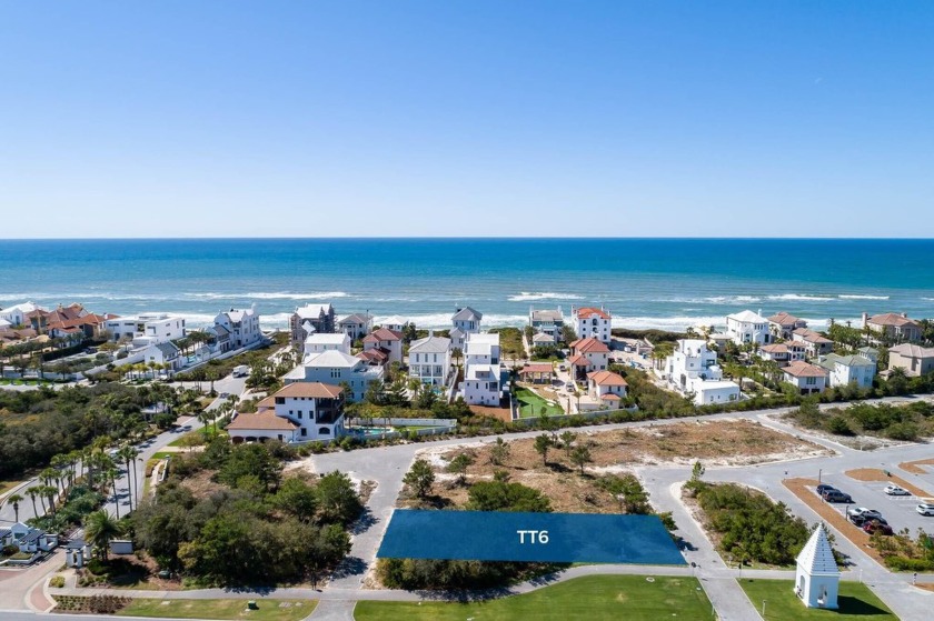 Situated on the gulf side of Alys Beach, this sizeable homesite - Beach Lot for sale in Inlet Beach, Florida on Beachhouse.com