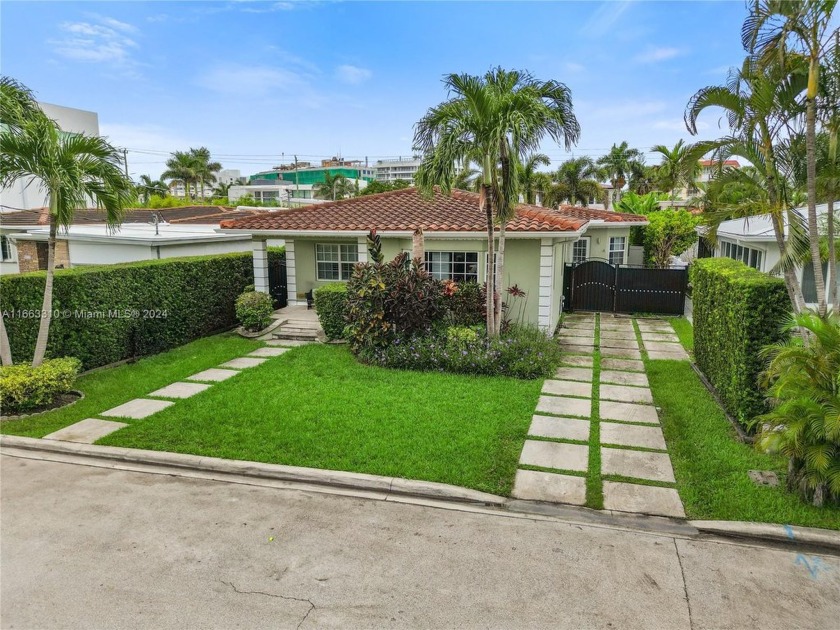 One of the best blocks in Surfside! This beautiful pool home - Beach Home for sale in Surfside, Florida on Beachhouse.com