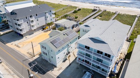 This ocean front, 1945 - 2200 SQ FT with additional heated 900 - Beach Home for sale in Carolina Beach, North Carolina on Beachhouse.com