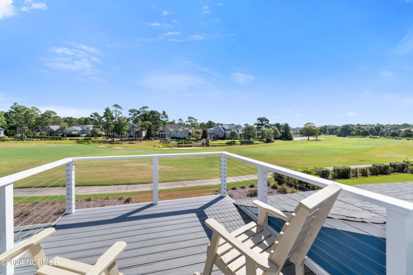 This golf front home on the 7th hole of Cate built in 2019 - Beach Home for sale in Southport, North Carolina on Beachhouse.com